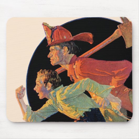 Naar de redding muismat (Voorkant)