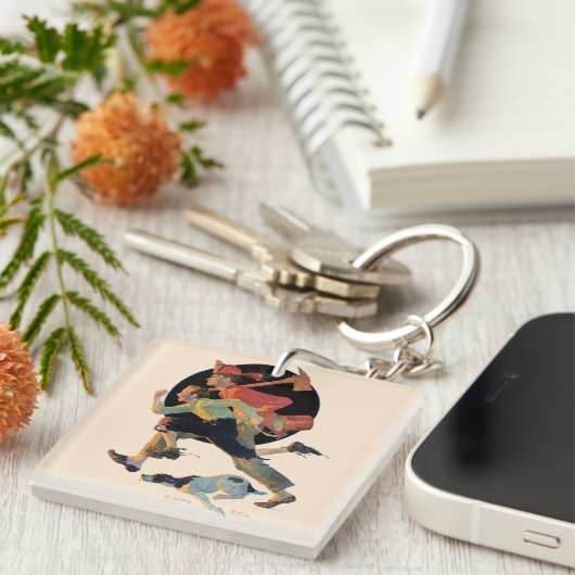 Naar de redding sleutelhanger (Voorkant Rechts)