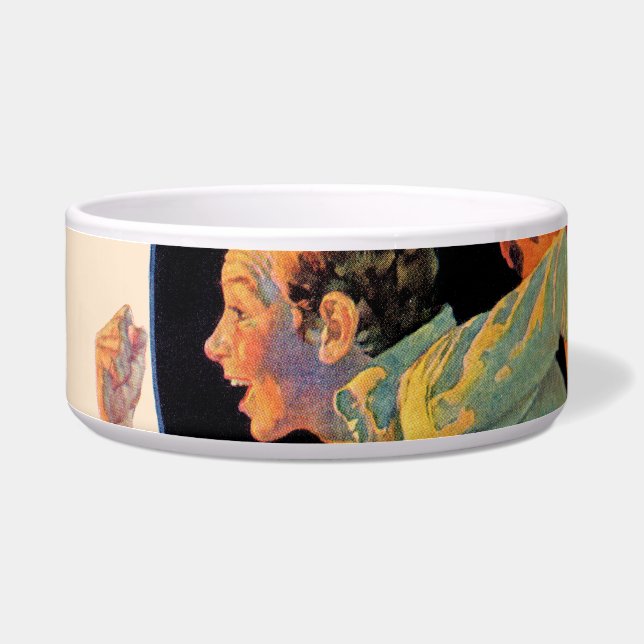 Naar de redding voerbakje (Links)