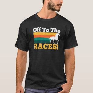Naar de Reizen Kentucky Horse Racing Derby Party T-shirt