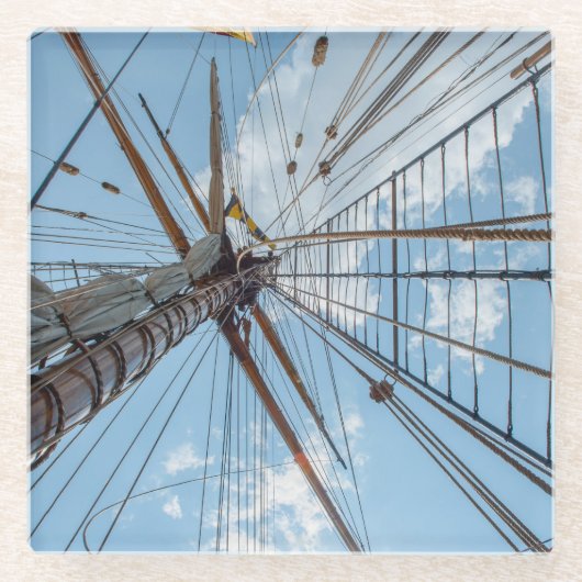 Naar de Rigging Glazen Onderzetter (Voorkant)