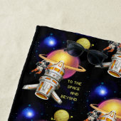 Naar de ruimte en daarbuiten strandlaken (In situ)