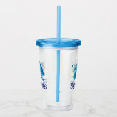 Naar de secretarissen acryl drinkbeker (Rechts)