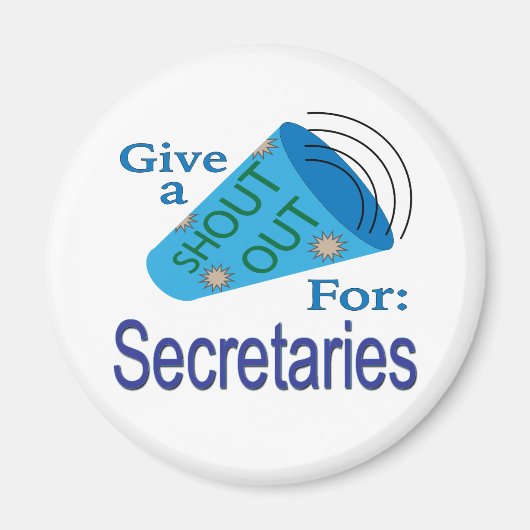 Naar de secretarissen magneet (Voorkant)