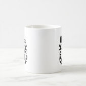 Naar de Snoep-Mok voor typografie Koffiemok (Center)