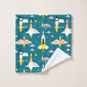 Naar de sterren bad handdoek (Wasdoekje)