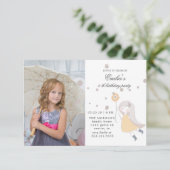 Naar de sterren | Foto van Birthday Party Kaart (Staand voorkant)