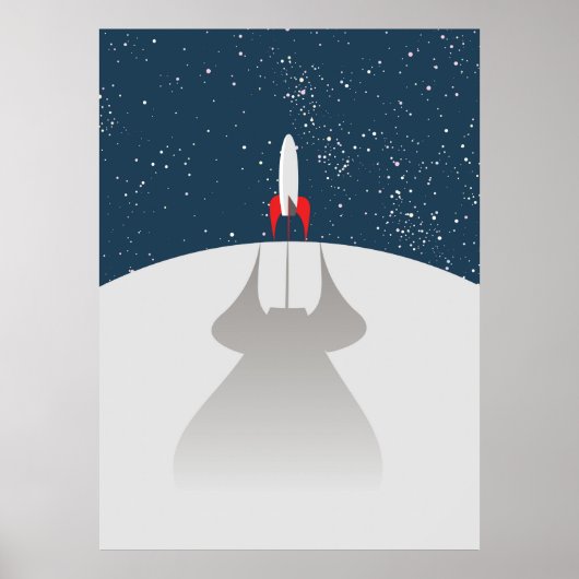 Naar de sterren! poster (Voorkant)