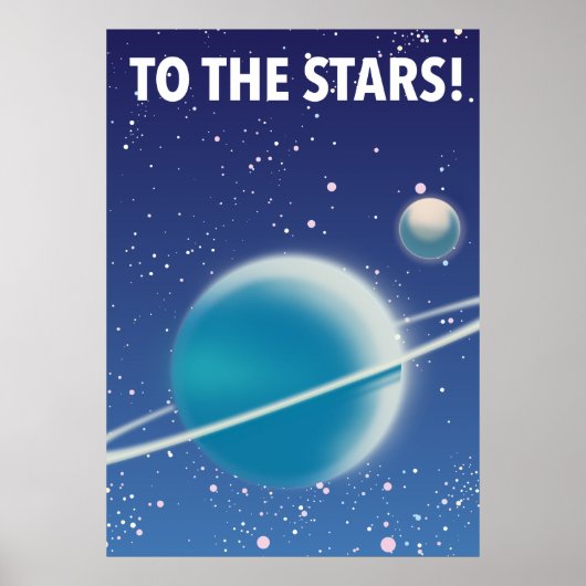 Naar de sterren! poster (Voorkant)