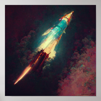 Naar de sterren poster