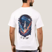 Naar de sterren | t-shirt (Achterkant)