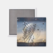 Naar de sterrenvlinder. magneet (Voorkant / Achterkant)