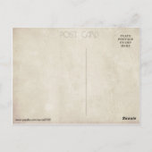 Naar de strand briefkaart (Achterkant)