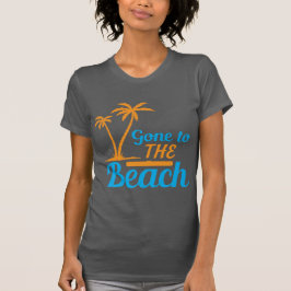 Naar de strand t-shirt