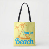 Naar de strand tote bag (Voorkant)