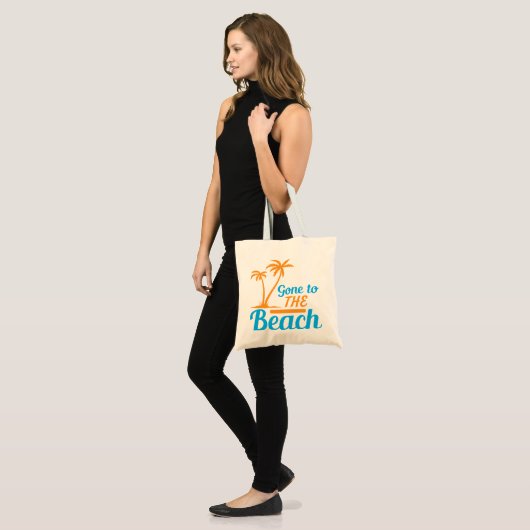 Naar de strand tote bag (Voorkant (model))
