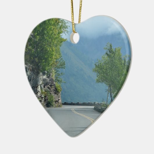 Naar de Sun Road Keramisch Ornament (Links)