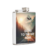 Naar de Sun Road Montana Eagle Heupfles (Rechts)