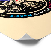 Naar de Sun Road Montana-motor Poster (Hoek)