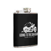 Naar de Sun Road Montana Motorcycle gaan Heupfles (Rechts)