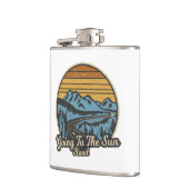 Naar de Sun Road Montana Retro Heupfles (Links)