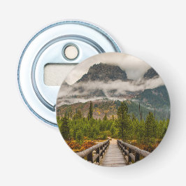Naar de Tetons Button Flesopener