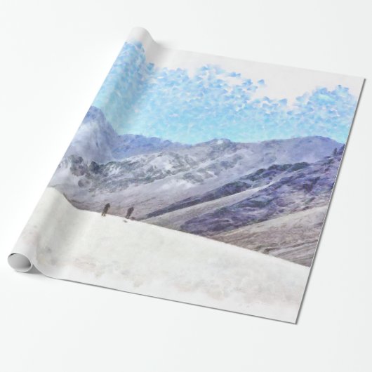 Naar de top cadeaupapier (Uitgerold)