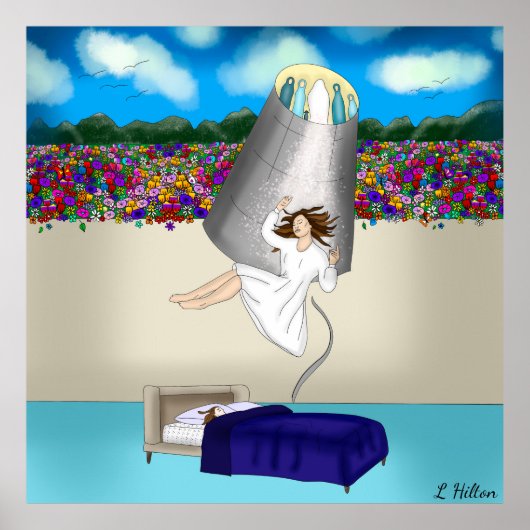 Naar de tunnel | NDE Experience Art Poster (Voorkant)