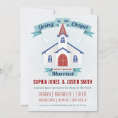 Naar de uitnodiging voor een Chapel Wedding (Voorkant)