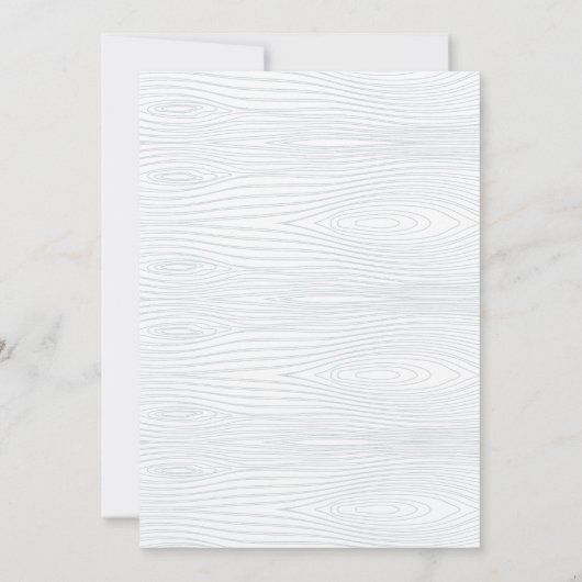 Naar de uitnodiging voor een Chapel Wedding (Achterkant)