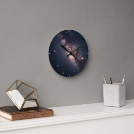 Naar de  van het universum ronde klok
