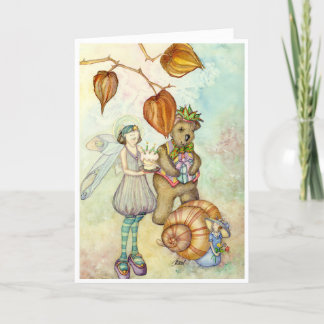 naar de verjaardagspartij kaart