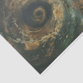 Naar de Vortex Decoupage Tissuepapier (Detail)