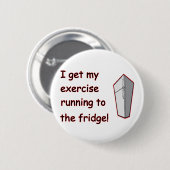 Naar de vriend lopen ronde button 5,7 cm (Voorkant /achterkant)