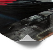 naar de wasmachine gaan poster (Hoek)