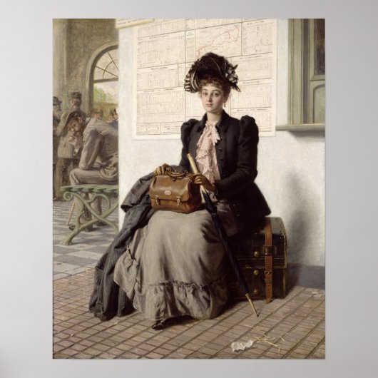 Naar de wereld gaan poster (Voorkant)