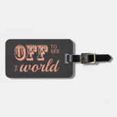 Naar de wereld kijken - Voor de avonturier Bagagelabel (Voorkant horizontaal)