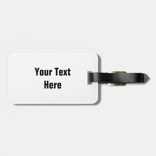 Naar de wereld kijken - Voor de avonturier Bagagelabel (Achterkant horizontaal)