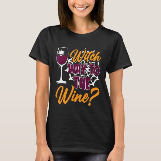 Naar de wijn trekken t-shirt (Voorkant)