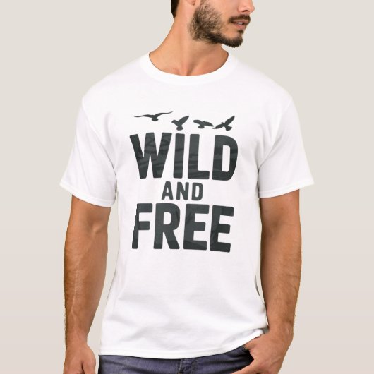 Naar de wilde hemel t-shirt (Voorkant)