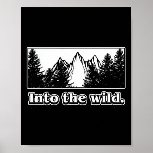 Naar de wildernis voor buitenmensen - Wandelen  Poster