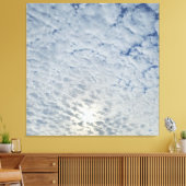 Naar de Wolken en Daarbuiten Canvas Afdruk (Insitu (Woonkamer))