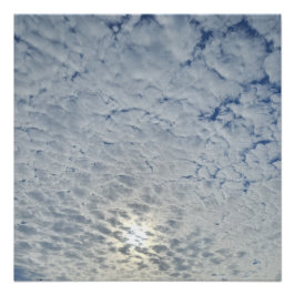 Naar de Wolken en Daarbuiten Perfect Poster
