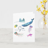 Naar de zee gaan we kaart (Gele Bloem)