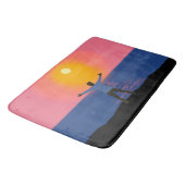Naar de zon begroeten badmat (Gekanteld)