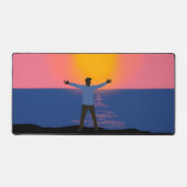 Naar de zon begroeten bureaumat (Voorkant)