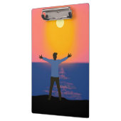 Naar de zon begroeten klembord (Links)