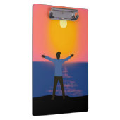 Naar de zon begroeten klembord (Rechts)