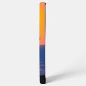 Naar de zon begroeten samsung galaxy hoesje (Linkerkant)