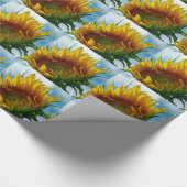Naar de zon kijken cadeaupapier (Hoek)